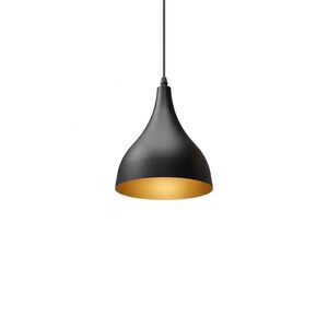 Candeeiro Suspenso Metal Preto