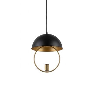 Candeeiro Suspenso Metal Preto