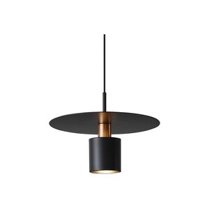 Candeeiro suspenso Metal preto E27 300*160-Avida