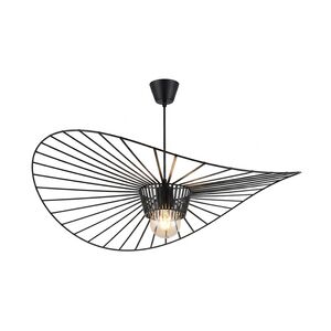 Candeeiro suspenso Metal preto E27 D1600-Avida