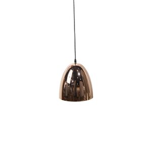Candeeiro suspenso Metal rosa E27 D250*260-Avida