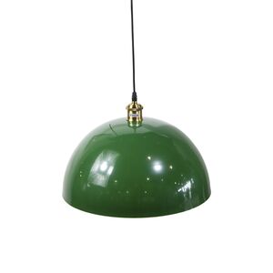 Candeeiro suspenso Metal verde escuro E27 D400*H200-Avida