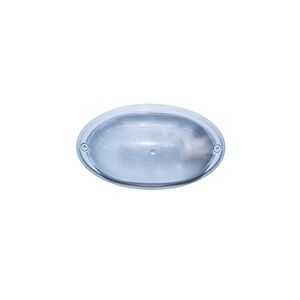 CND.PLASTICO OVAL  BRANCO IP65 1XE27-ISILDAR