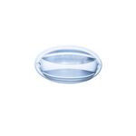 CND.PLASTICO OVAL GRELHA CINZA IP65 1X27-ISILDAR