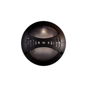 CND.PLASTICO REDONDO GRELHA PRETO IP65 1XE27-ISILDAR