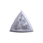 CND.PLASTICO TRIANGULO -3XE27-IP20-ISILDAR