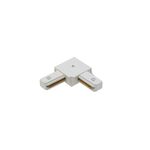 Conector Emenda L 90  Graus Para Trilho Eletrificado  Branco-APT1