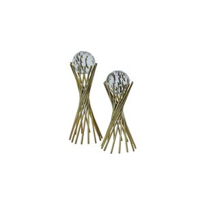Conjunto De Esfera Dupla Sti̇ck Prata