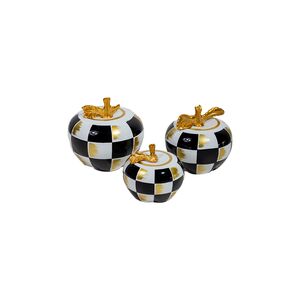 Conjunto De Maçã Triplo Xadrez