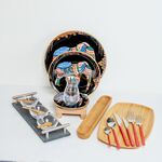 Conjunto De Pequeno Almoço 6 Pessoas 57 Pcs