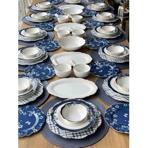 Conjunto De Refeição 12 Pessoas 72 Pcs