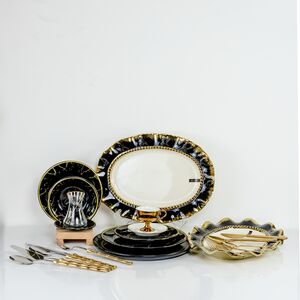 Conjunto De Refeição 6 Pessoas 104 Pcs
