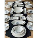Conjunto De Refeição 6 Pessoas 51 Pcs