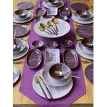 Conjunto De Refeição Mármore 6 Pessoas 60 Pcs