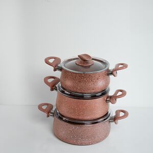 Conjunto Panelas Antiaderente 3 Peças