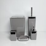Conjunto Para Banheiro Castanha 5 Pcs
