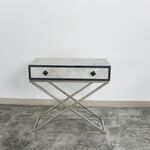 Consola Com Gavetas-Cromada 80X40x75cm