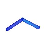 Decoração Com Tubo Led  21,12W AC100-240V 658mm*2047mm AZUL-AVIDA