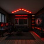 Decoração Com Tubo Led 21,12W AC100-240V 658mm*2047mm VRML-AVIDA