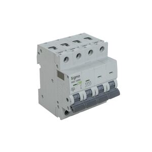 DISJUNTOR 4P 40A-C  10kA-SIGMA
