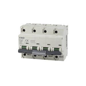 DISJUNTOR TETRAPOLAR 4X100A 10KA-VIKO