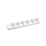 EXTENSÃO-6 TOMADAS-COM INTERRUPTOR UPS SEM CABO-Branco-MULTI-LET