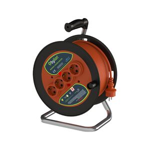 Extensão com Enrolador 20m 3×2,5 com 4 Tomadas-20325-F