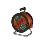 Extensão com Enrolador 50m 3×2,5 com 4 Tomadas-50325-F