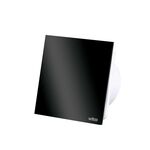 EXTRACTOR TAMPA VIDRO 100MM 12W-Preto-VENTI-GL