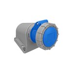 Ficha Industrial Fêmea 2P+E 16A.220V.3K IP67  (90° -Bemis