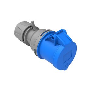 Ficha Industrial Fêmea 2P+T 32A 230V  32/3F IP44 (-Bemis