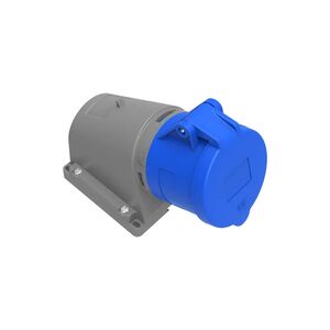 Ficha Industrial Fêmea 2P+T 32A 32/3  3X32A IP44 (90-Bemis