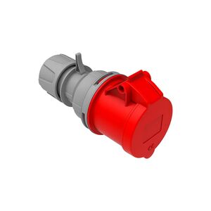 Ficha Industrial Fêmea 3P+T 32A 400V  32/4F IP44-Bemis