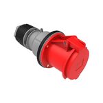 Ficha Industrial Fêmea 3P+T 63A  63/4F IP44 -Bemis