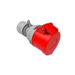 Ficha Industrial Fêmea 3P+T+N 16A  16/5F 400V IP44-Bemis