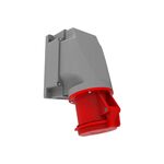 Ficha Industrial Fêmea 3P+T+N 63A 63/5T  5X63A IP44  (90°-Bemis