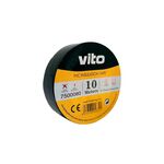 FITAS ISOLADORAS PRETO 19x20MM-ADHESIVE
