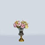 Flores Artificiais Para Decoração-Rosa 30cm