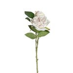 Flores Artificiais Para Decoração-Rosa 37cm