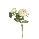Flores Artificiais Para Decoração-Rosa 37cm