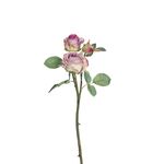 Flores Artificiais Para Decoração-Rosa 37cm