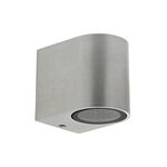 FOCO DE PAREDE 1XGU10 MAX: 35W NIQUEL IP44 SPIDER-1D