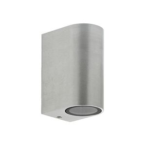 FOCO DE PAREDE 2XGU10 MAX: 35W IP44 NIQUEL SPIDER 2DNCK