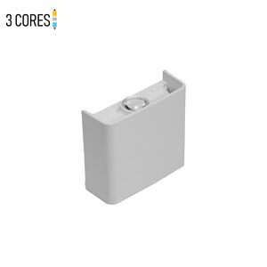 FOCO DUPLO 1*2W-3EM1-IP65-BRANCO-BINO