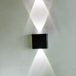 FOCO DUPLO 1*2W-3EM1-IP65-PRETO-BINO