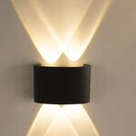 FOCO DUPLO 1Wx4 280LM, 85-265V IP54-AVIDA