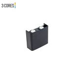 FOCO DUPLO 2*4W-3EM1-IP65-PRETO-BINO