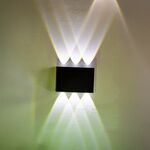 FOCO DUPLO 3*6W-3M1-IP65-PRETO-BINO