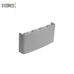 FOCO DUPLO 4*8W-3EM1-IP65-BRANCO-BINO