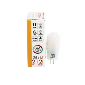LAMPADA CAPSULA LED G4 2,5W SMD DIMM 2700K 220V